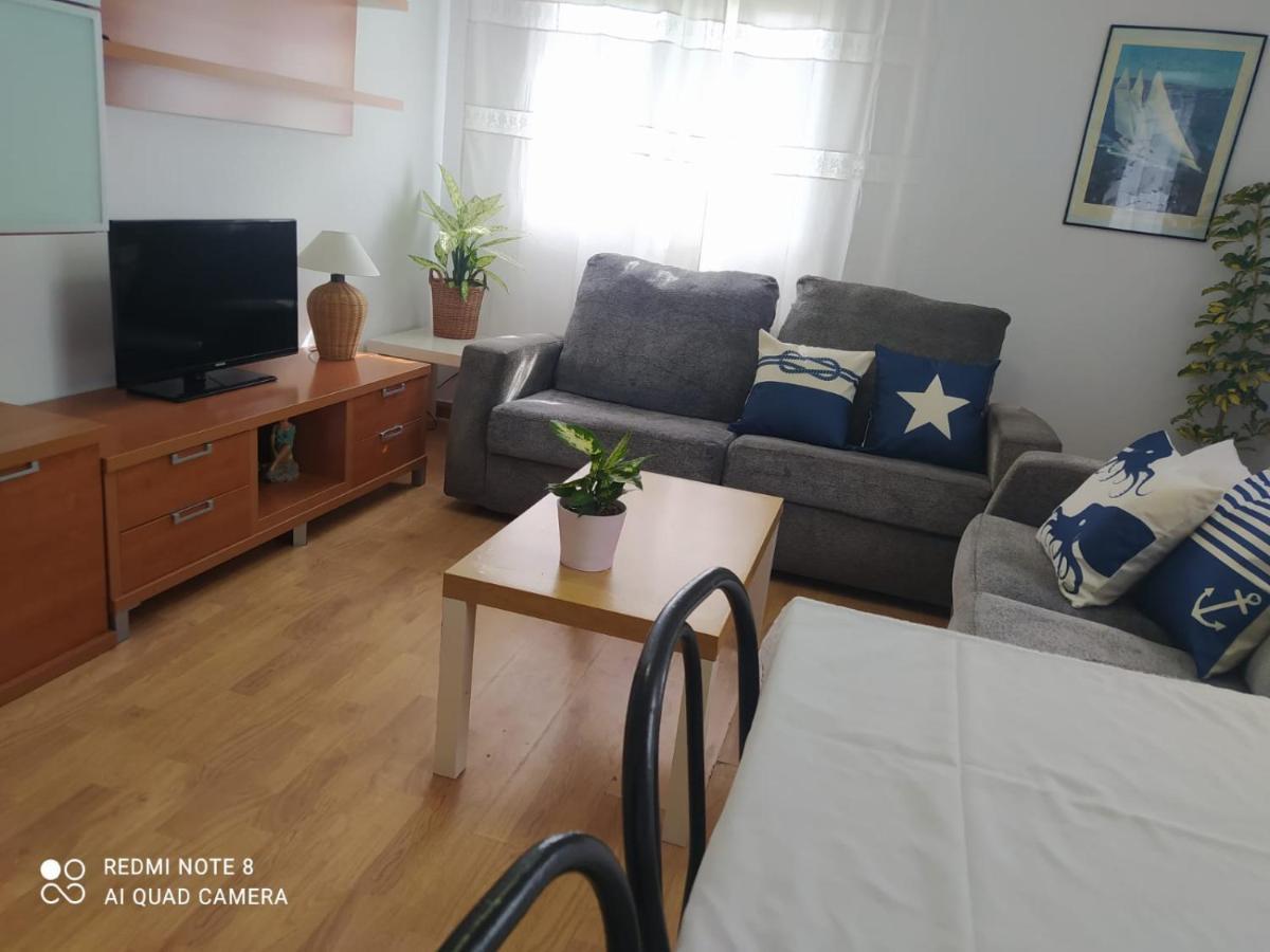 Planta Alta En Casa Lägenhet Sanxenxo Exteriör bild