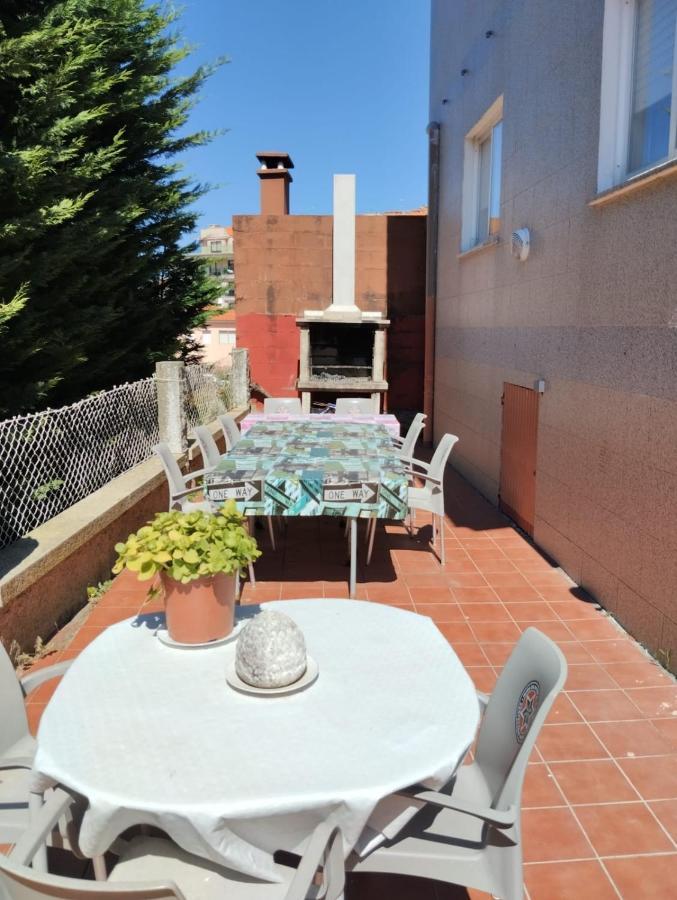 Planta Alta En Casa Lägenhet Sanxenxo Exteriör bild